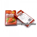 Halal super fruit strawberry flavor hard candy 