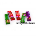 Fruit Flavor bubble gum with tattoo jar packing 
