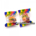 Halal 8pcs burger gummy candy bag packing 