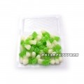 Halal bone shape apple flavor gummy candy bag packing 