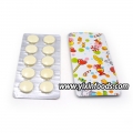 Milk tablet candy in box packaging milk candy 