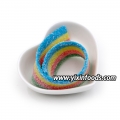 Strawberry Sour Candy Colorful Belt Stick Sour Candy 