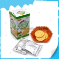 Halal delicious big  round vegetable biscuit 