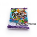Factory Direct Blueberry Flavor Crystal Sugar Coated Sour Hard Candy For Kids 