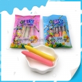 fruit pencil shape bubble gum 