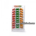 Hot selling candy 3 flavors bubble gum in bottle 