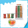 Hot selling candy 3 flavors bubble gum in bottle 