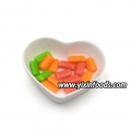 Hot selling candy 3 flavors bubble gum in bottle 