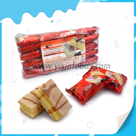 Coated cake