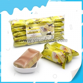 Coated cake