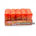 Halal Orange Flavored Bubble Gum In Bottle 