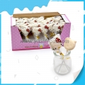Milk flavor white cartoon cat hard lollipop 