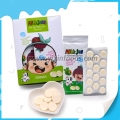 Milk taste watermelon flavor 14pcs milk tablet candy 