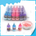 Baby nipple hard fruit flavor candy with popping candy 
