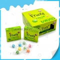 Small box pillow packing colorful ball hard candy 