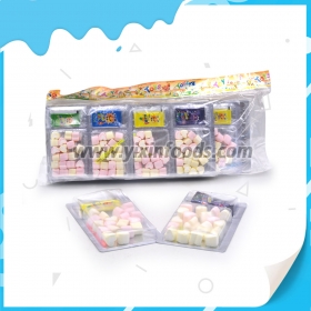 marshmallow with popping candy