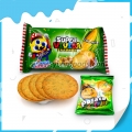 120g sweet crispy corn flavor big round potato biscuit 