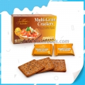 Healthy multi-grain crackers baked biscuits cookies 