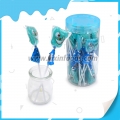 New blue tooth lollipop in jar 