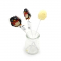Halal cute penguin shape lollipop children candy Wholesale 