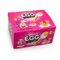 Halal Hard Candy Light Egg Stick Lollipop Manufacture Wholesale 