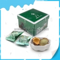 matcha flavor nut center filling wafer chocolate ball 