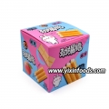 White peach flavor wafer biscuit 
