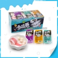 Hot sell halal jelly roll candy with crispy soft candy 