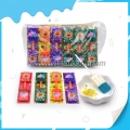 Fruit ice cream lollipop with popping candy 