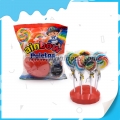 Sweet rainbow paletas lollipop hard candy 