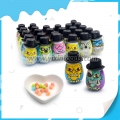 monster face jar toy candy 