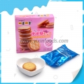 New individual packing poping jam biscuit 