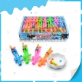 Toy candy toy rocket launcher hard candy 