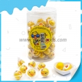 Yellow duck bubble gum with jam 