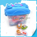 High quality surprise chocolate egg in jar with toy inside 
