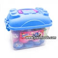 High quality surprise chocolate egg in jar with toy inside 