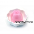 Fruity pudding jelly cup candy in barrel 