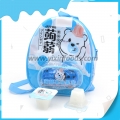 Children schoolbag packing coconut flavor pudding 