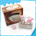 Halal Pink Pig Shaped Chocolate Lollipop Candy For Kids 