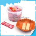 Jar packing salty egg roll biscuit 