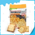 328g bag packing sea salt low sugar chia seed flavor soda biscuit 