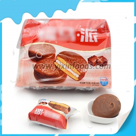 Coated cake