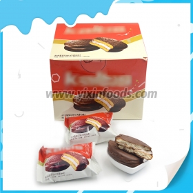 Coated cake