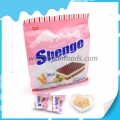 Strawberry flavor chocolate wafers biscuits 