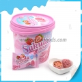 sakula strawberry flavor chocolate coated ball 